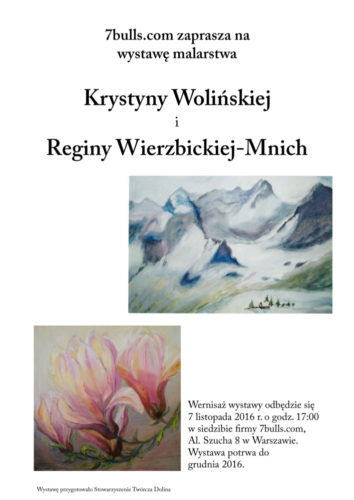 Wystawa Krystyny Wolińskiej i Reginy Wierzbickiej-Mnich