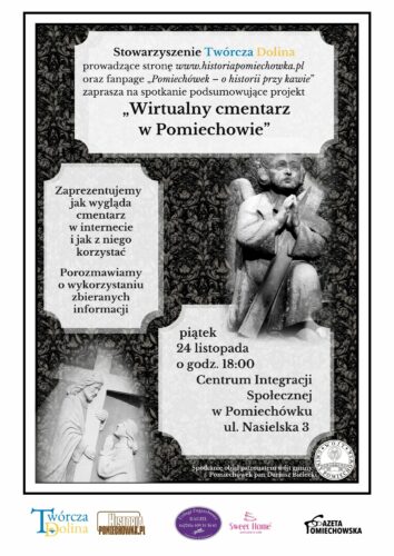 Podsumowanie projektu "Wirtualny cmentarz w Pomiechowie"